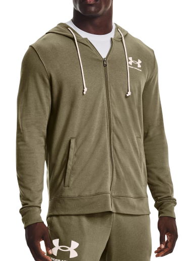 Mikina Under Armour Sweatshirt Rival Terry Zelené | 1370409-361