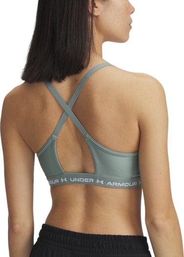 Podprsenka Under Armour Under Armour Crossback Low Sports Bra Zelené | 1386424-348, 2