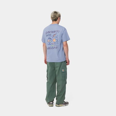 Tričko Carhartt WIP Short Sleeve T-Shirt Modrá | I033668_9, 1
