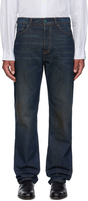 Džínsy OUR LEGACY First Cut Straight Leg Jeans Modrá | M4255FS, 0