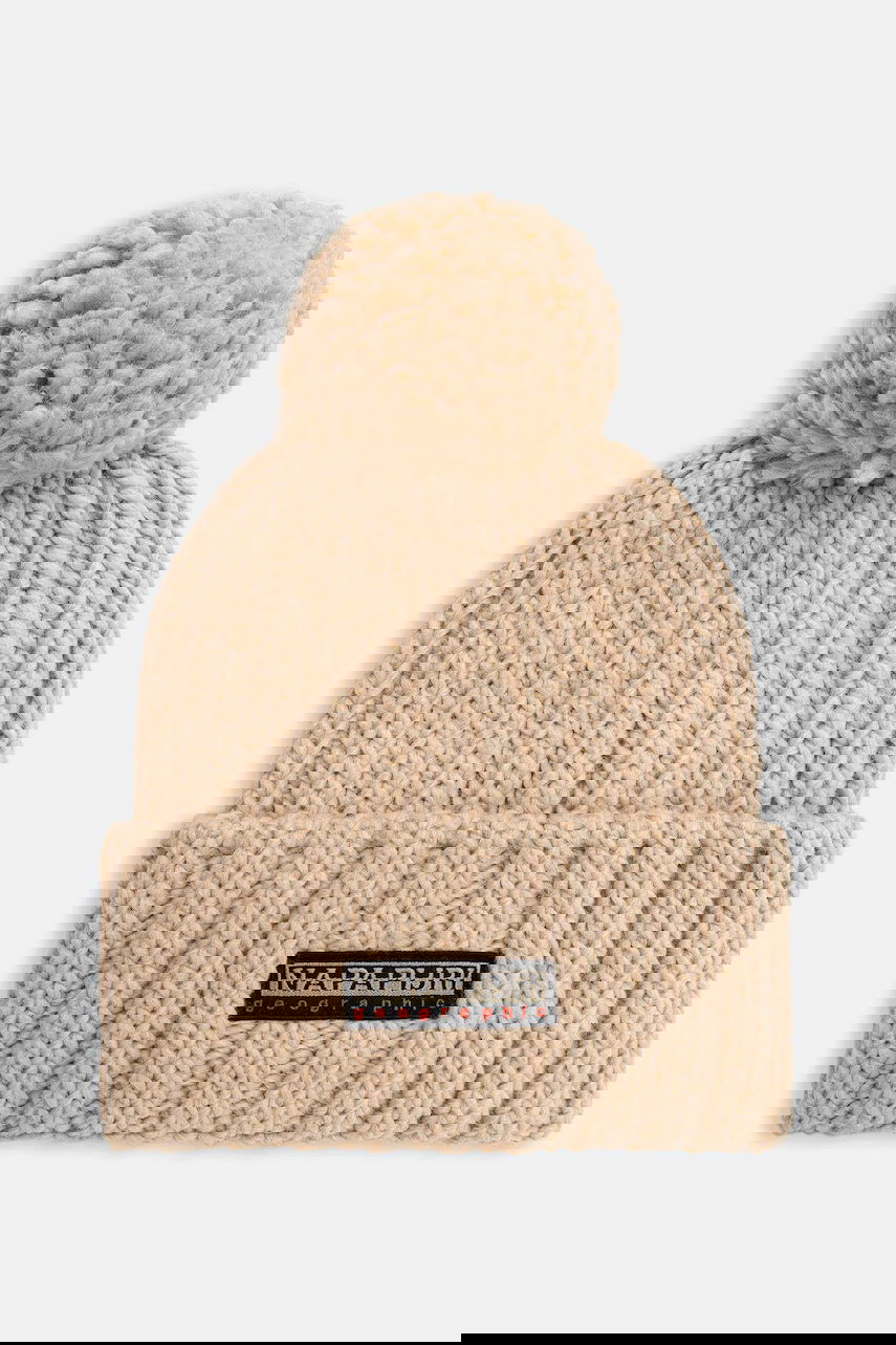 Kulicha Napapijri Napapijri Fea 2 Beanie Béžová | NP0A4GKAN1J1, 0