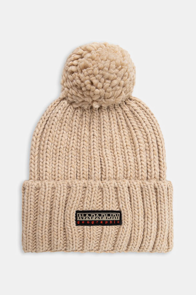Kulicha Napapijri Napapijri Fea 2 Beanie Béžová | NP0A4GKAN1J1