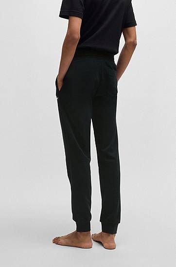 Tepláky BOSS Cotton Blend Tracksuit Bottoms Navy | 50532302, 1