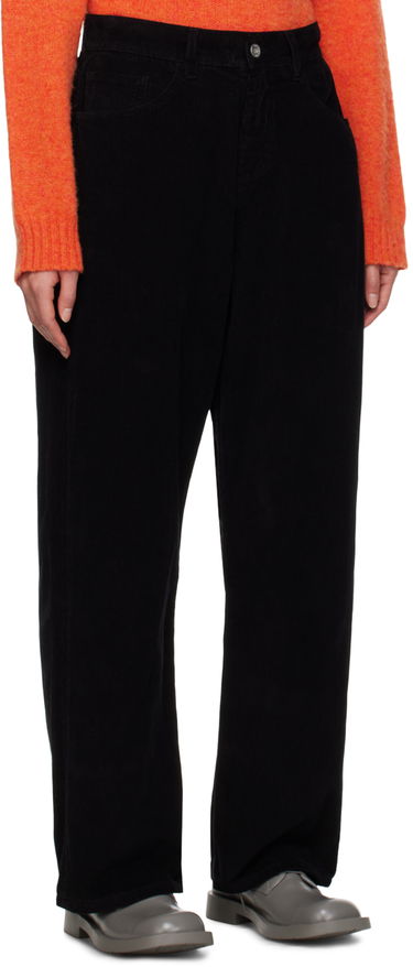 Nohavice YMC YMC Silver Corduroy Trousers Čierna | Q4VAL, 1