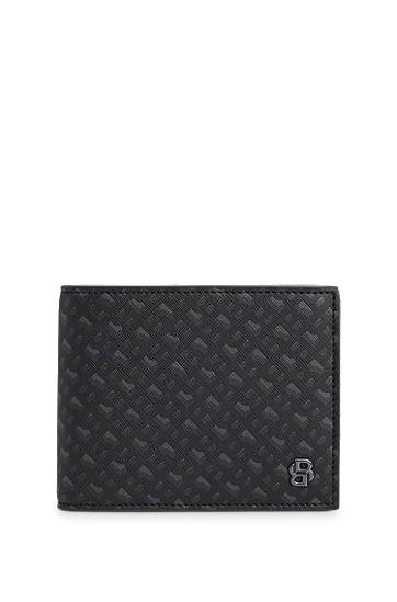 Peňaženka BOSS Bally Monogram Trifold Wallet Čierna | 50536773, 0