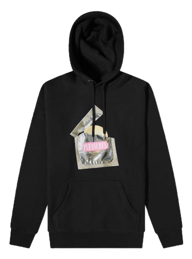 Mikina Pleasures END. x Sexual Satisfaction Open Up Hoody Čierna | P21F071-BLK