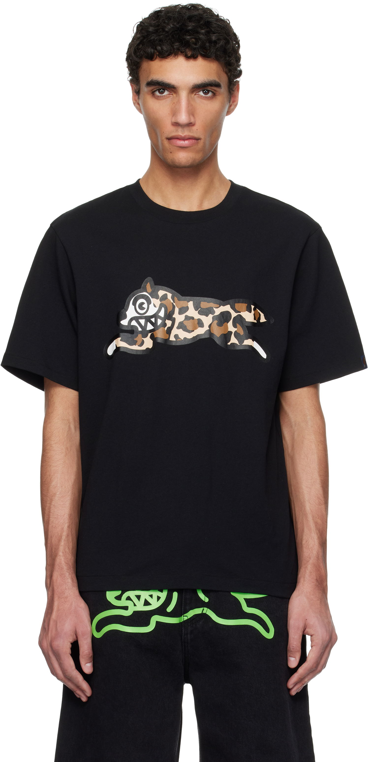 Tričko BBC IceCream ICECREAM Running Dog Graphic T-Shirt Čierna | IC25141, 0