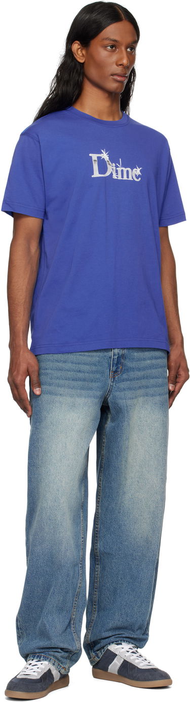 Tričko Dime Dime Classic Shiny T-Shirt Modrá | DIME2SP2549MAR, 3