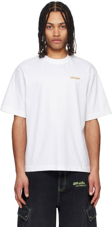 Tričko Off-White Off-White Tape Arrow T-Shirt Biela | OMAA120S25JER00D0122, 0