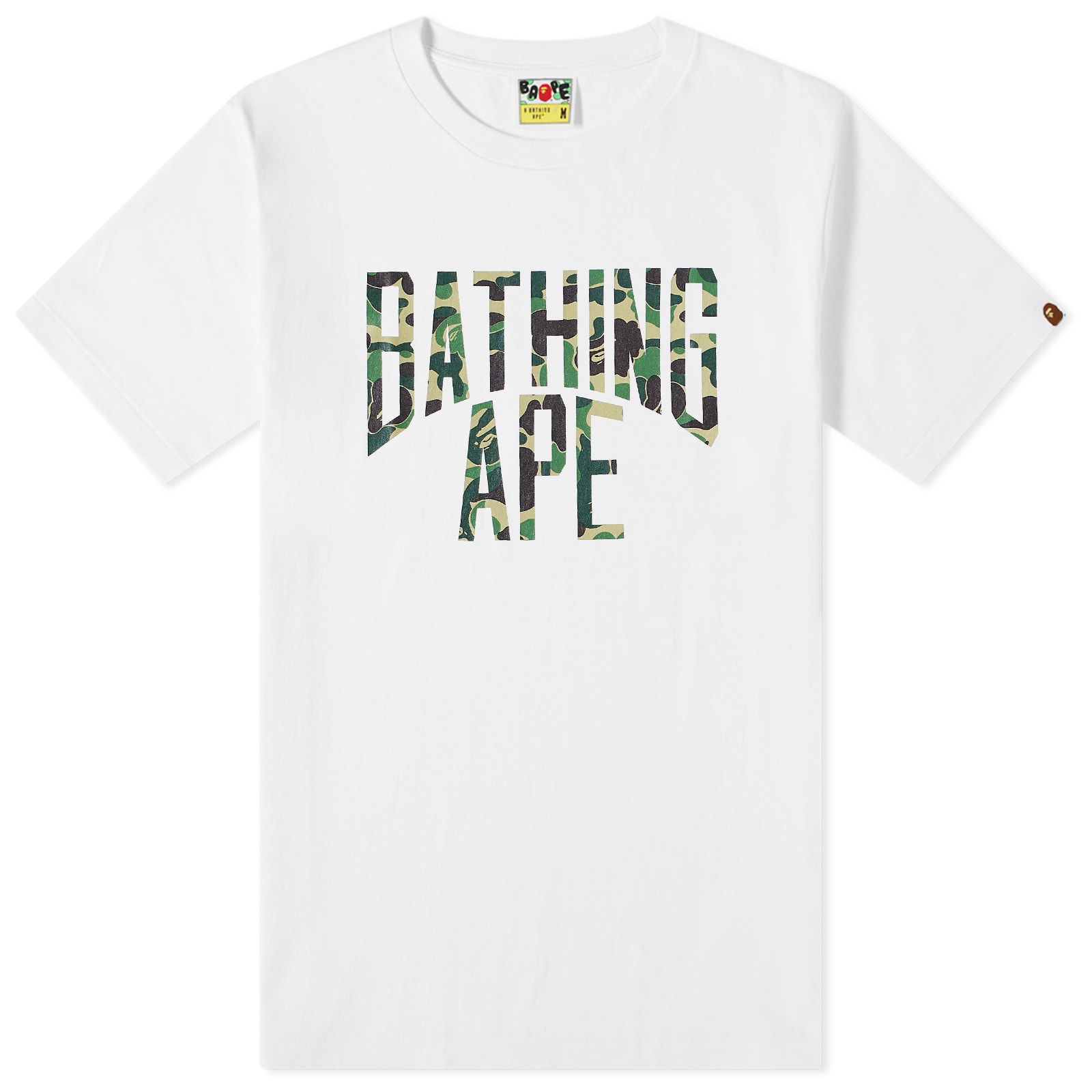 ABC Camo Nyc Logo T-Shirt White/Green