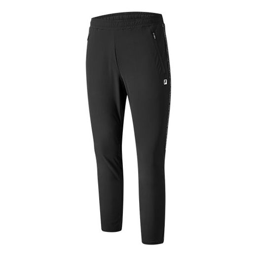 Nohavice FILA Side Alphabet Zipper Pocket Sports Pants Čierna | A11M021602F-BK