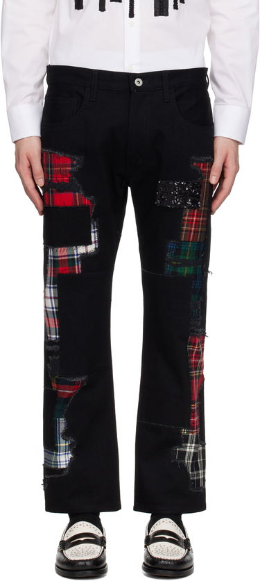 Džínsy Junya Watanabe Junya Watanabe Patchwork Jeans Čierna | WO-P006-051, 0
