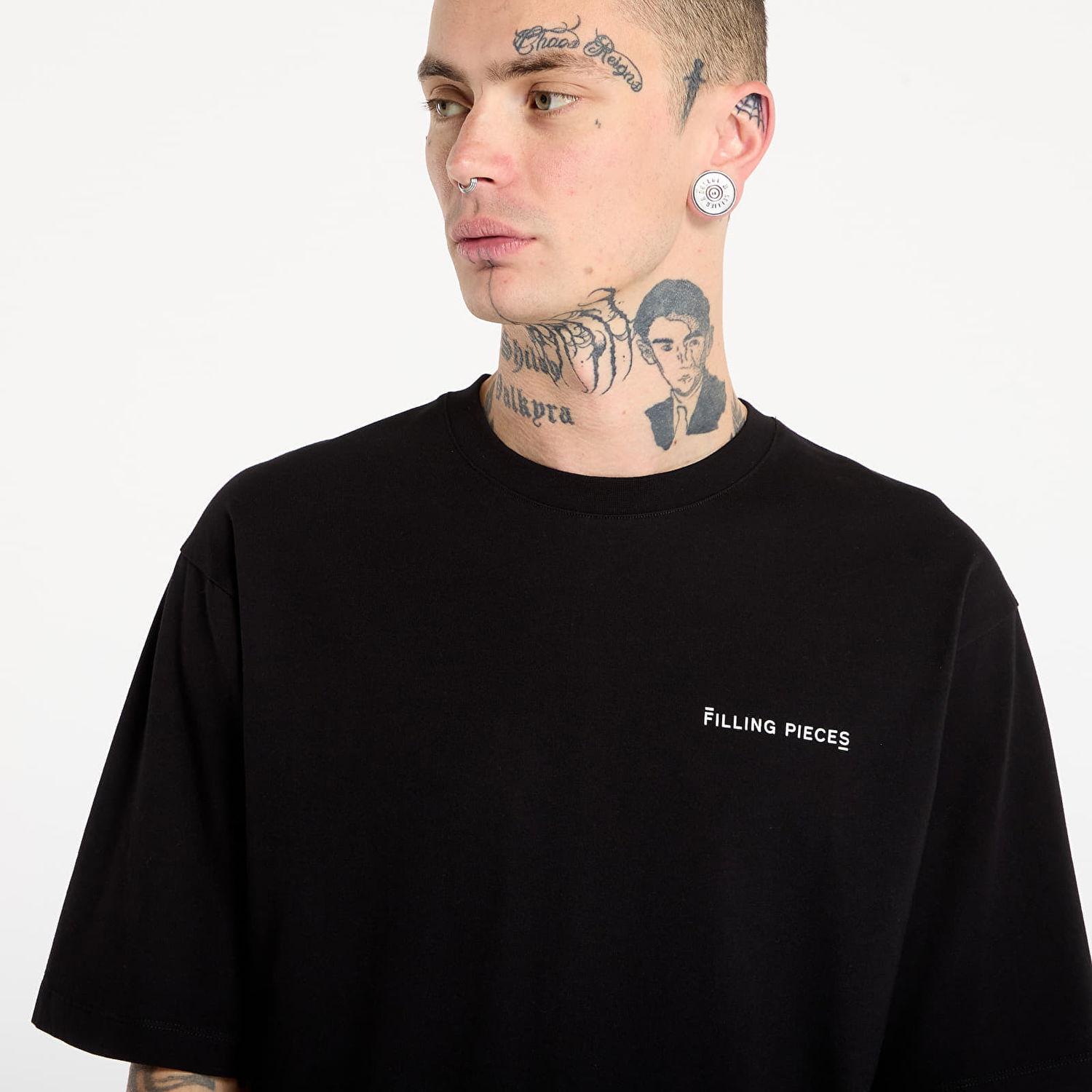 Tričko Filling Pieces T-Shirt Boxy Čierna | 422420501127 Black, 1