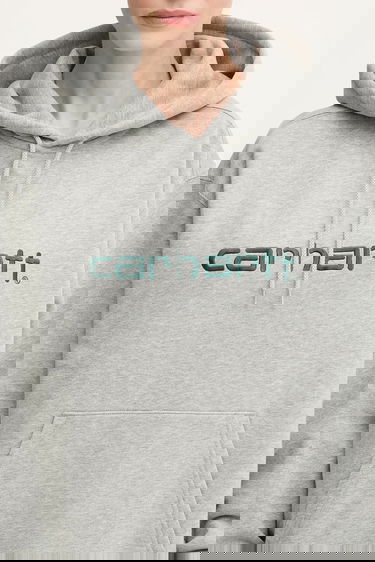 Mikina Carhartt WIP WIP Hooded Sweatshirt Šedá | I033648.32AXX, 3