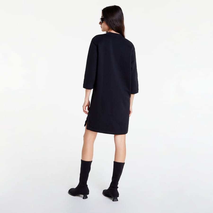 Šaty Nike Sportswear Phoenix Fleece 3/4-Sleeve Dress Čierna | DV5248-010, 1
