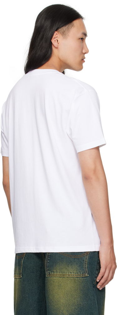 Tričko Dime Cursive Cloud T-Shirt Biela | DIMEFA2564WHT, 2
