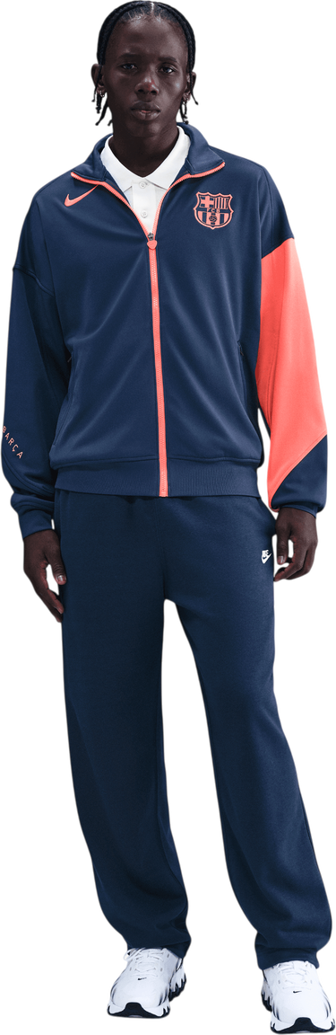 Bunda Nike FC Barcelona Dri-FIT Total 90 Soccer Anthem Jacket Navy | hm3434-410, 1