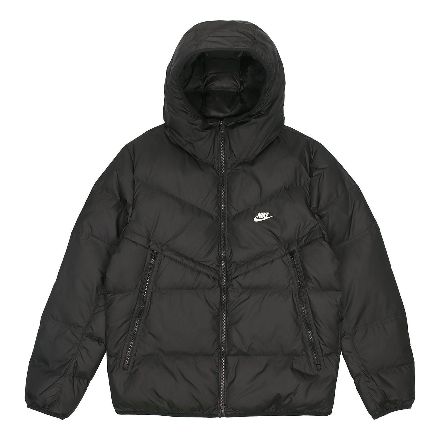 Prešívaná bunda Nike Sportswear Windrunner Hooded Jacket Čierna | DD6796-010, 0