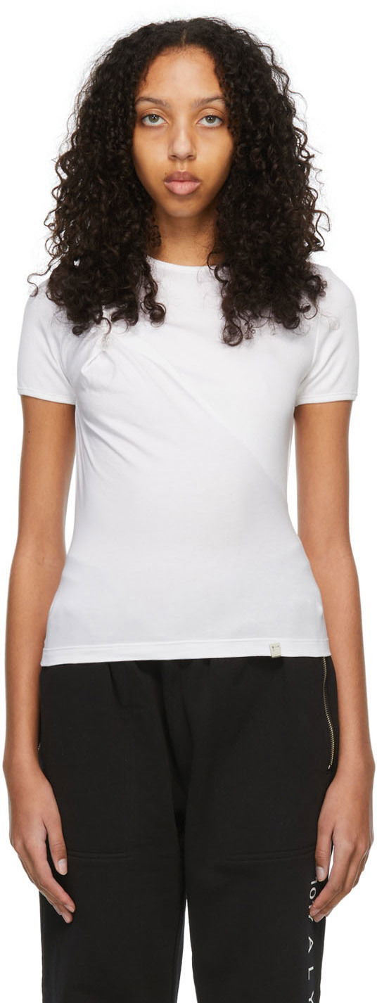 Tričko 1017 ALYX 9SM Cotton T-Shirt Biela | AAWTS0255FA01.S22, 0