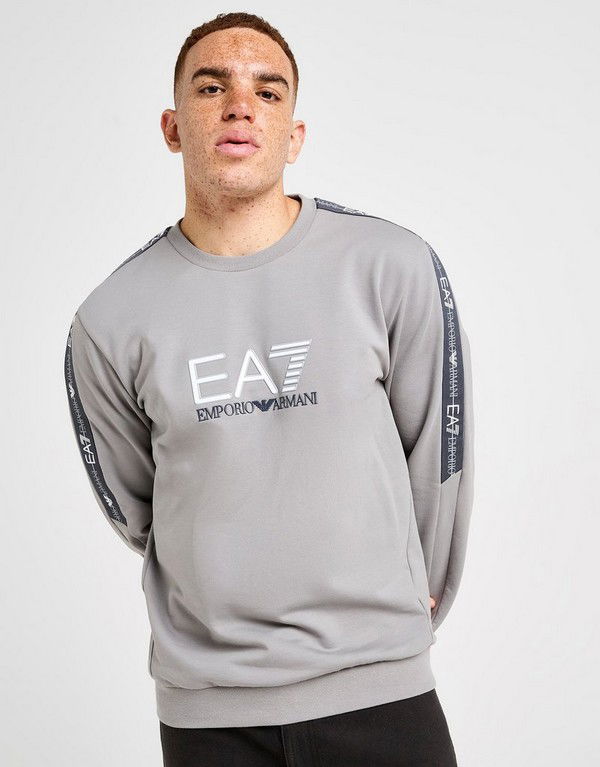 Mikina Emporio Armani Emporio Armani 7 Tape Crew Sweatshirt Šedá | AF184027M001149U8062, 0