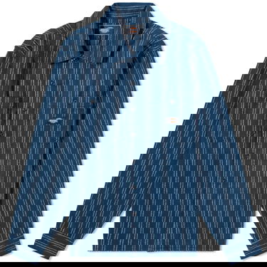 Košeľa Dickies Hope Stripe Overshirt "Dark Western Stripe" Navy | DK0A4YI6G221, 0