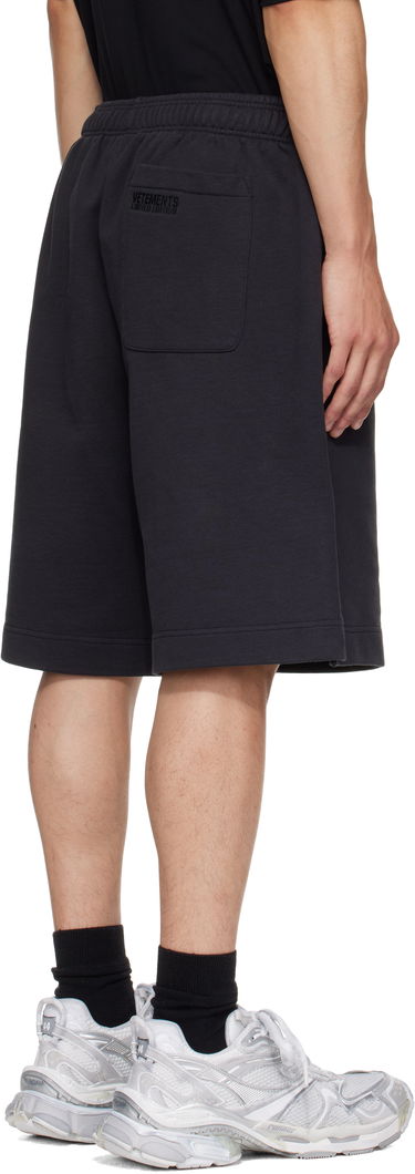 Šortky VETEMENTS Vetements Molton Shorts Čierna | UH76SS300B, 2