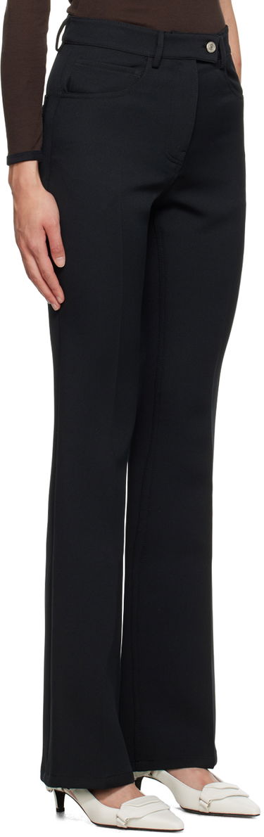Nohavice Courrèges Bootcut Trousers Čierna | 123CPA018PL0007, 1