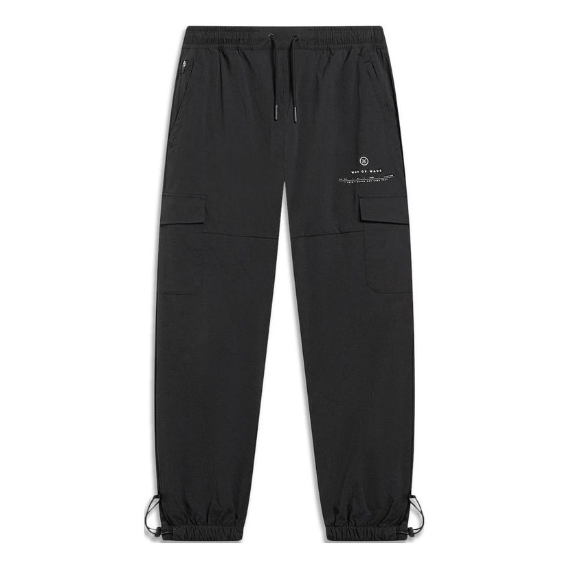 Cargo nohavice Li-Ning Wade Graphic Joggers Čierna | AYKT307-1