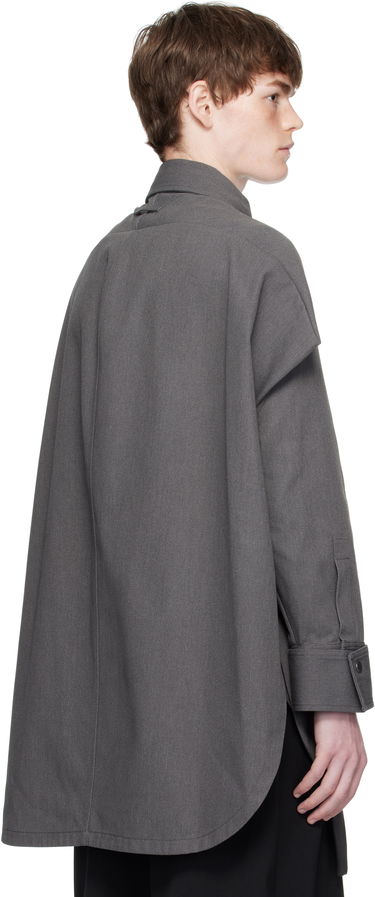 Košeľa Jean Paul Gaultier Jean Paul Gaultier Canvas Shirt Šedá | 25/03-U-ST024-W008-04, 2