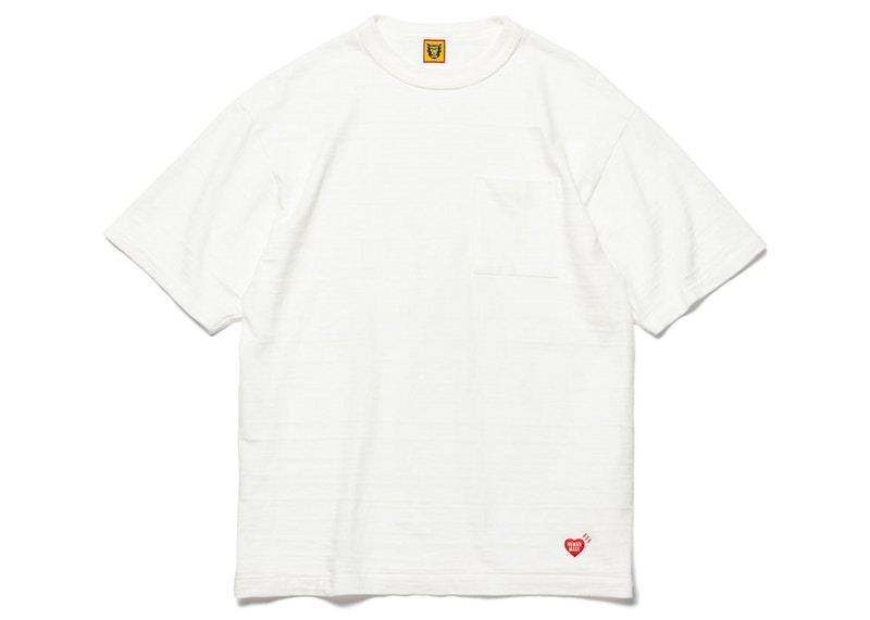 Tričko Human Made Pocket T-Shirt Biela | HM24CS048