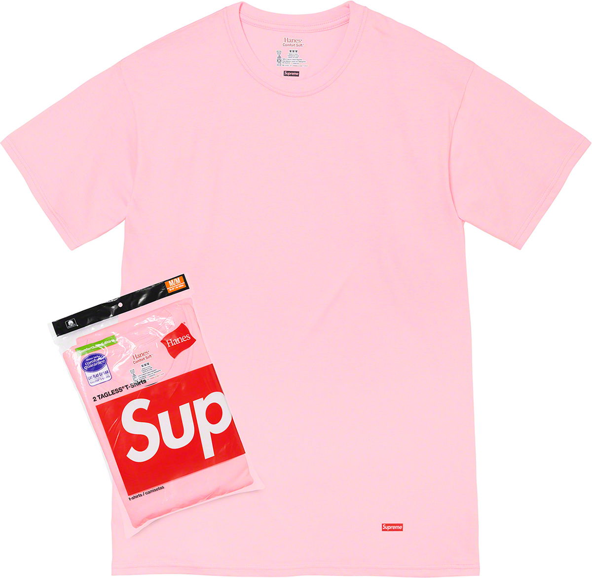 Tričko Supreme Tagless Ružová | FW21A60, 0