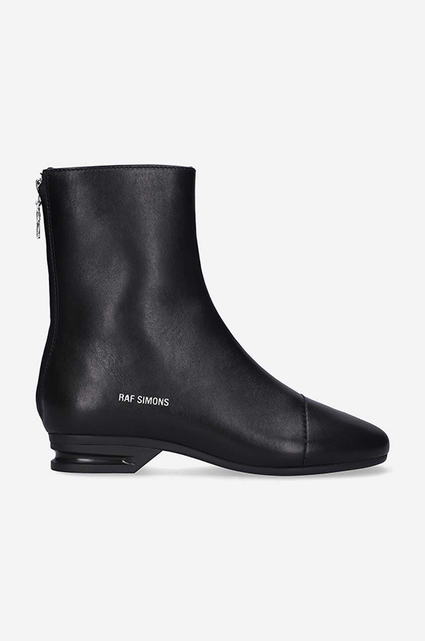 Tenisky a topánky RAF SIMONS Leather Ankle Boots Čierna | HR790006L.0003, 0
