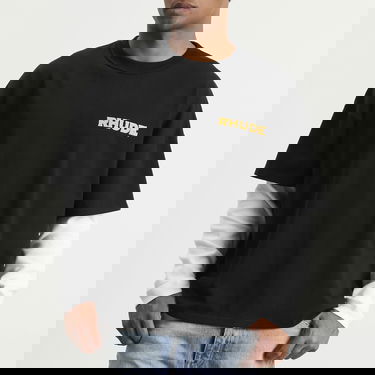 Tričko Rhude Rhude Double-Layered T-Shirt, Size Large Čierna | RHPF25TT19012-3028, 2