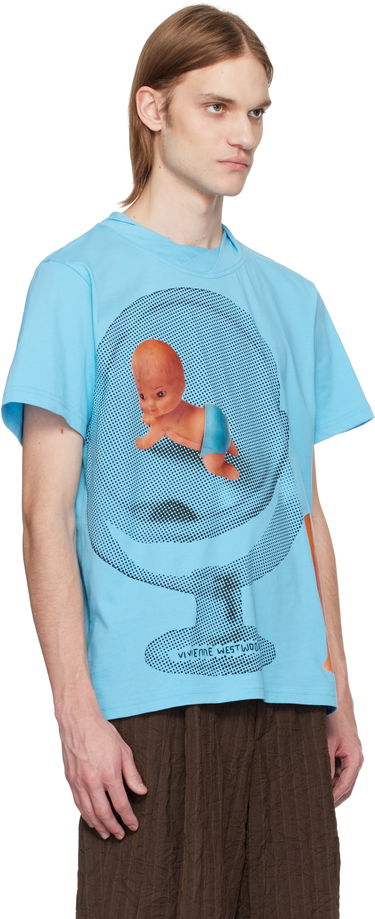 Tričko Vivienne Westwood Vivienne Westwood Baby Isla T-Shirt Modrá | 3G01003F-J001M-, 1