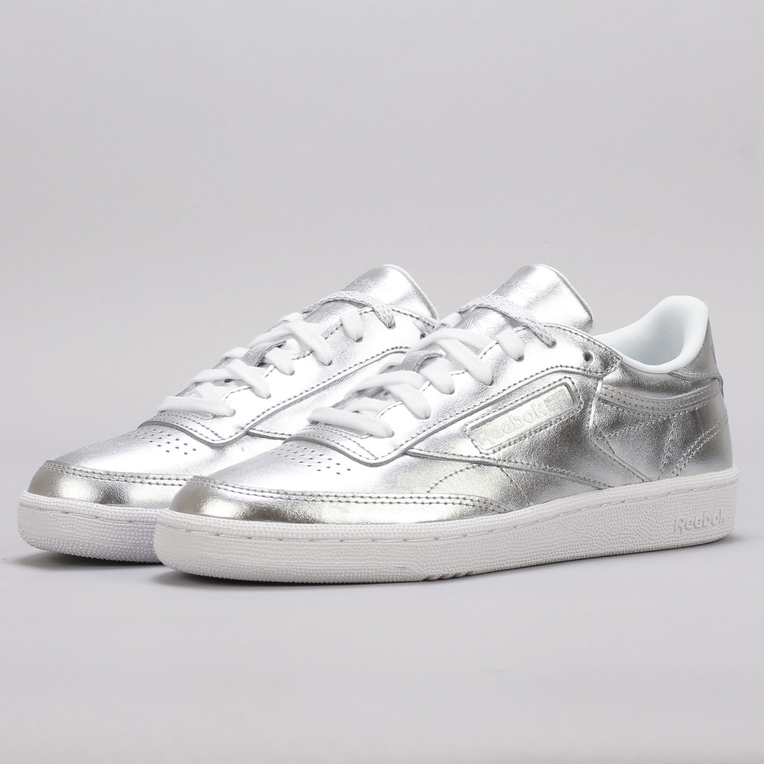 Tenisky a topánky Reebok Club C 85 S Shine Metalická | CM8686, 0