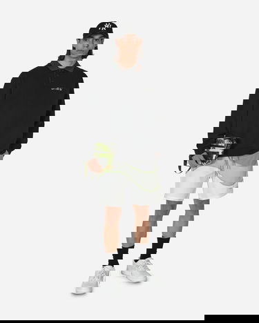 Sveter Dime Terry Rugby Crewneck Čierna | DIMESU238BLK, 4