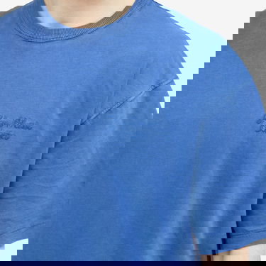 Tričko YMC Triple T-Shirt Modrá | P6WAC-40, 5