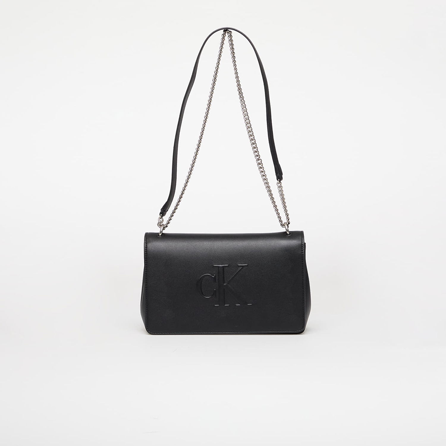 Taška cez rameno CALVIN KLEIN Calvin Klein Jeans Sculpted Flap Bag Čierna | LV04K3035G UB1, 0