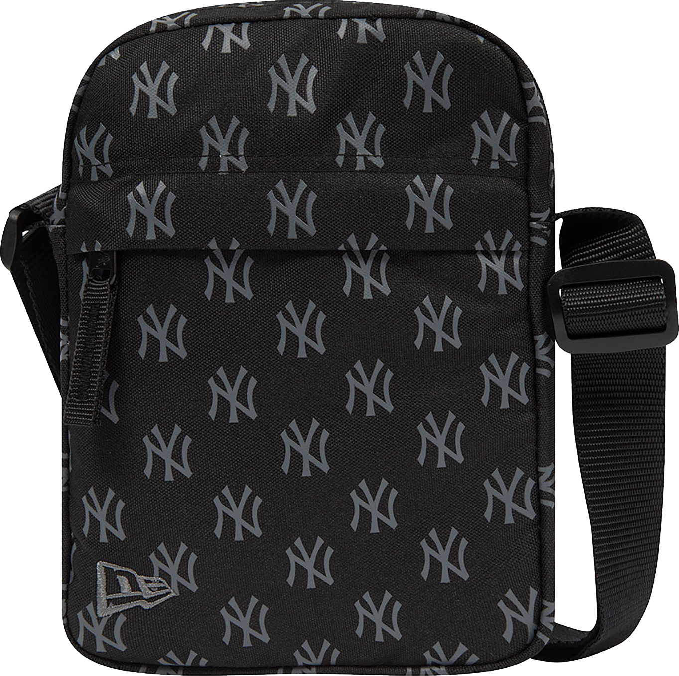 Taška cez rameno New Era New York Yankees All-Over Logo Shoulder Bag Čierna | 60503771-60503771, 0