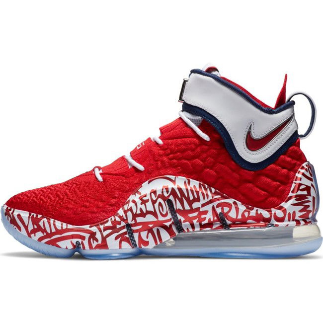 Tenisky a topánky Nike LeBron 17 Červená | CT6047-600, 1