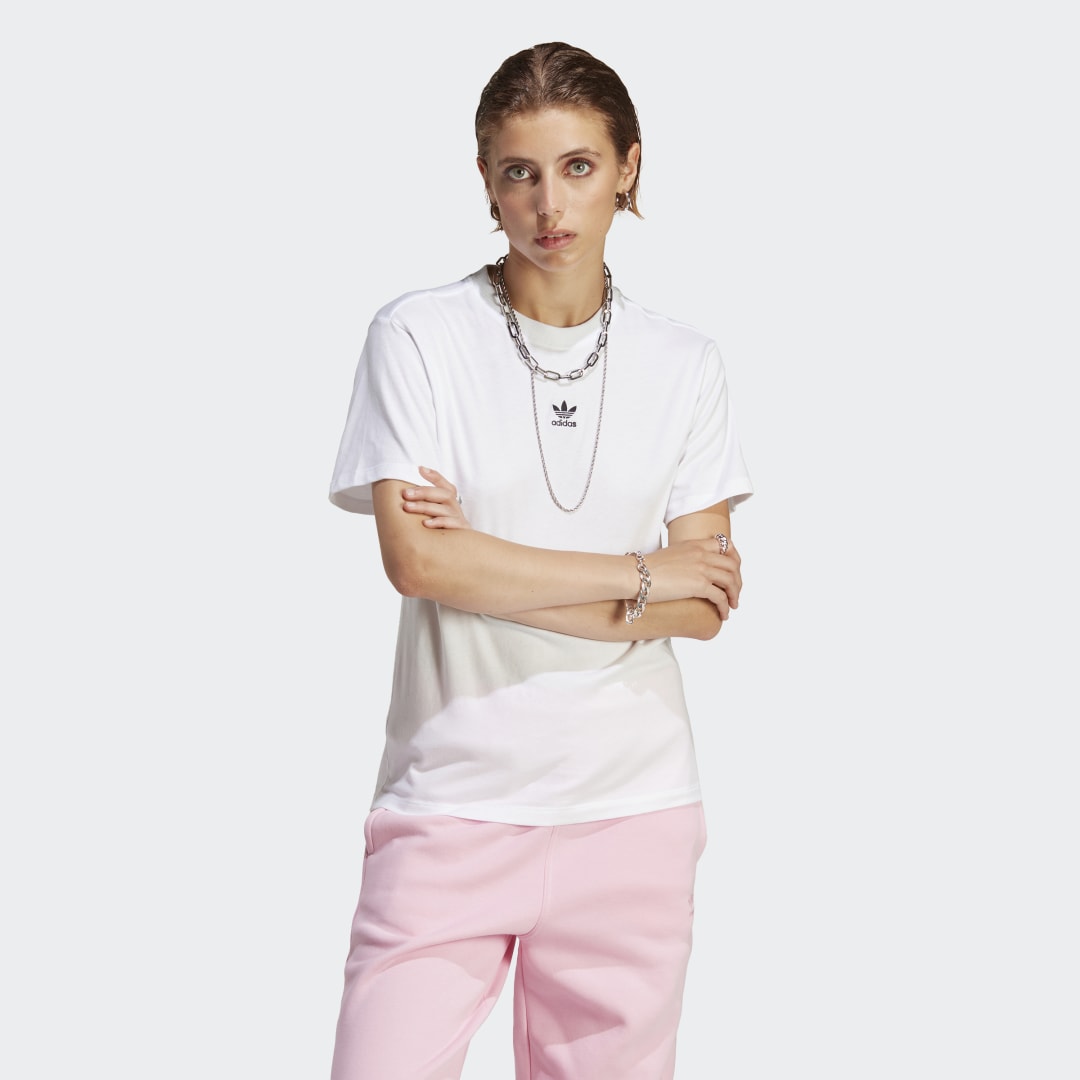 Tričko adidas Originals Adicolor Essentials Regular T-shirt Biela | IC1831, 0
