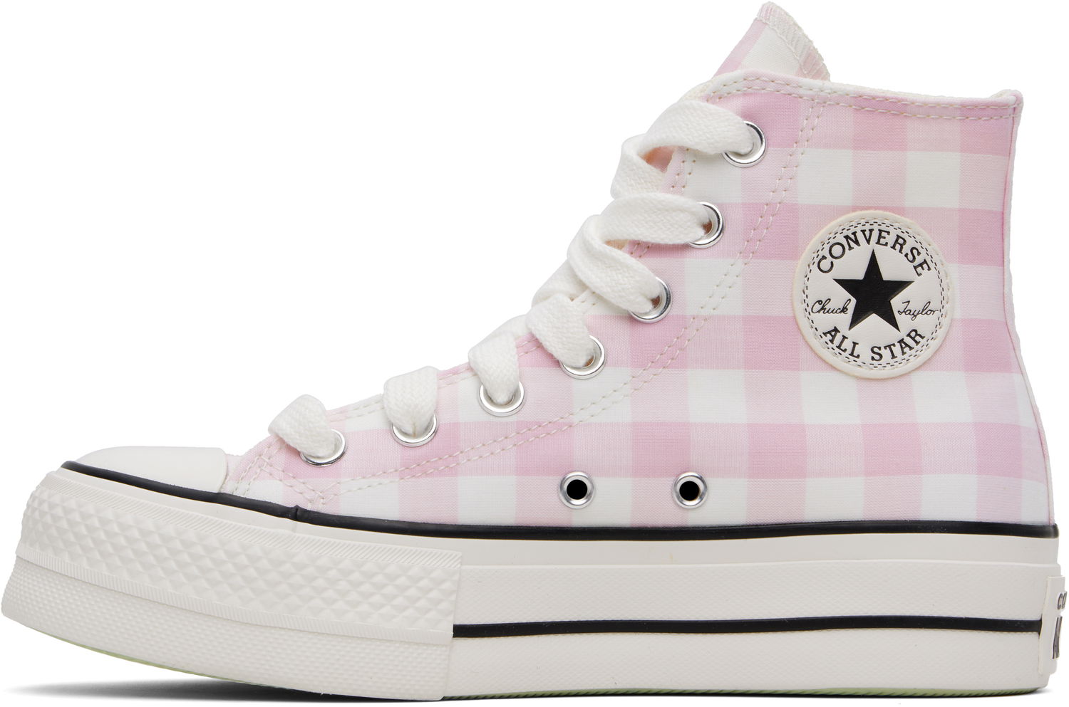 Tenisky a topánky Converse Chuck Taylor All Star Lift Platform Gingham Ružová | A13663C, 1