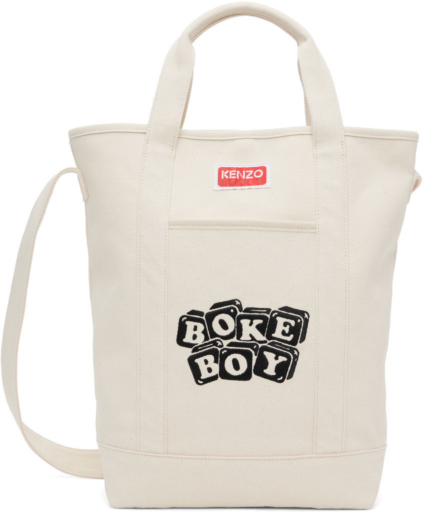 Tote bag KENZO Boke Boy Tote Bag Béžová | FD55SA901F35, 0