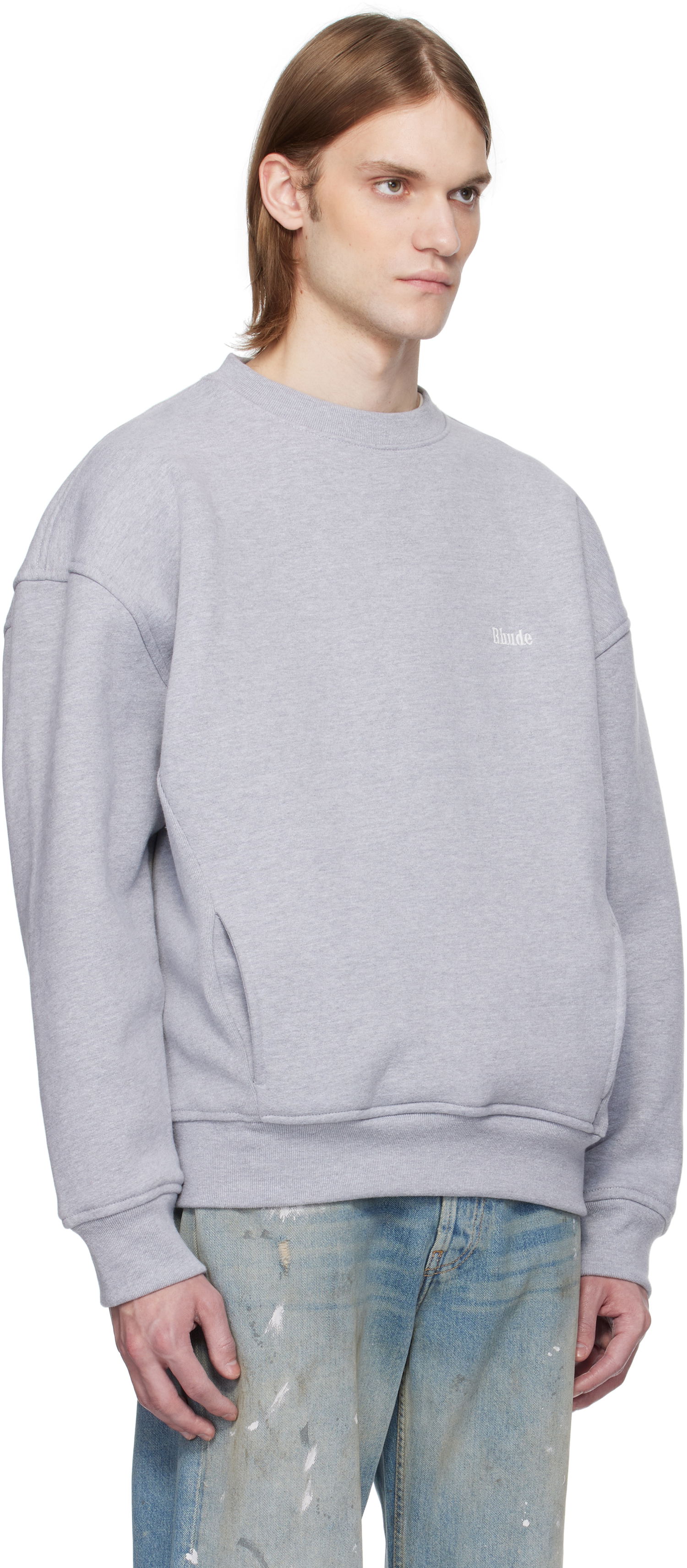 Sveter Rhude Rhude Classique Crewneck Sweatshirt undefined | RHSS25ST01229, 1