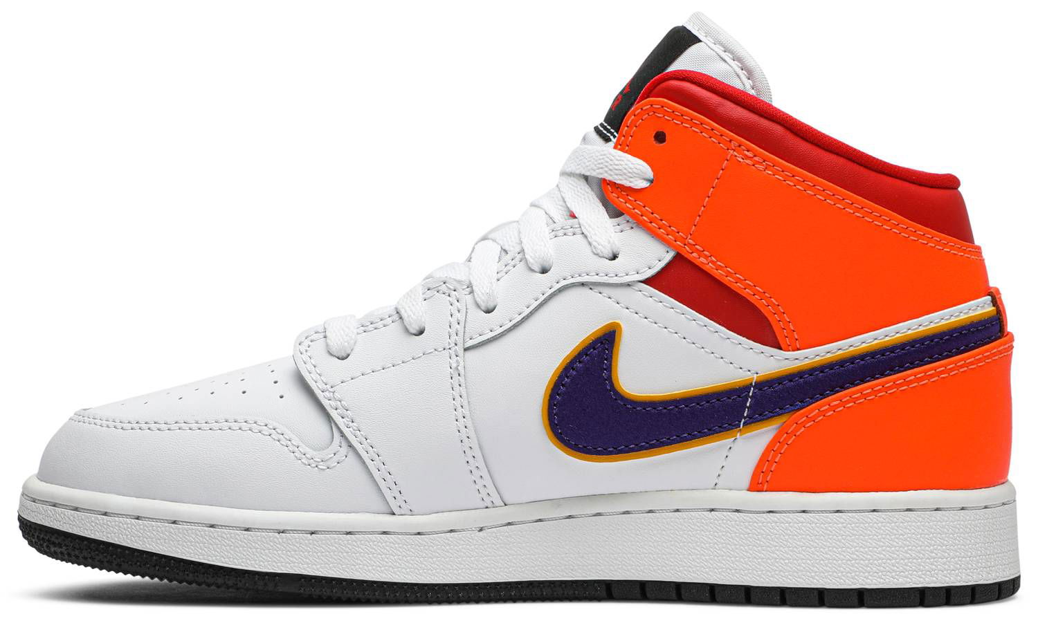Tenisky a topánky Jordan Air Jordan 1 Mid "White Court Purple Teal" GS Biela | 554725-128, 1