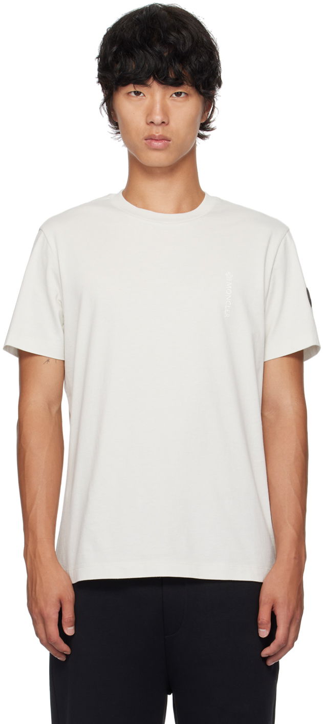 Tričko Moncler Gray Garment-Washed T-Shirt Šedá | J20918C0001589A17, 0