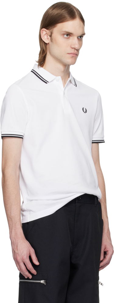 Polo tričko Comme des Garçons Comme des Garçons Shirt Fred Perry Edition 'Strong Will' Polo Biela | FO-T502-051, 1
