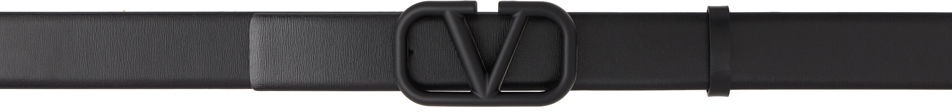 Opasok Valentino Valentino Garavani VLogo Belt Čierna | 2Y2T0Q90WQG, 0
