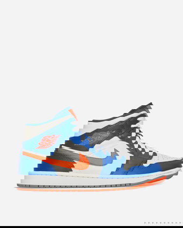 Tenisky a topánky Jordan Air Jordan 1 Mid "Knicks" Modrá | FD1029-400, 4