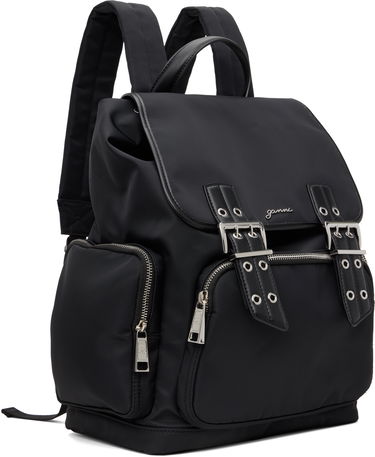Batoh GANNI GANNI Bucky Nylon Backpack Čierna | A6526, 1